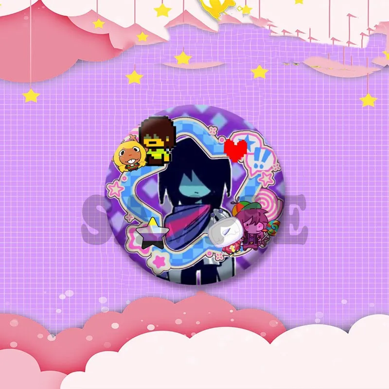 Undertale Game Series Anstecknadeln Cartoon Sans Kris Papyrus Broschen Mantel Tasche Kleidung Snap-in Abzeichen Schmuck Geschenke für Freunde – Detail 13