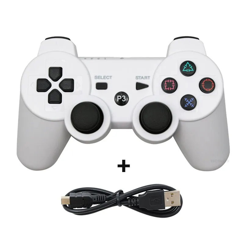 Support Bluetooth Wireless Gamepad For PS3 Console For USB PC For Sony Playstation 3 Controller Joystick Game Accessories 