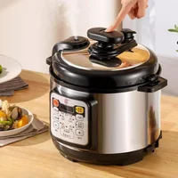 220V Electric Pressure Cooker 4L/5L/6L Household Multi-function Electric Pressure Cooker Rice Cooker Cooking Home Appliances 1