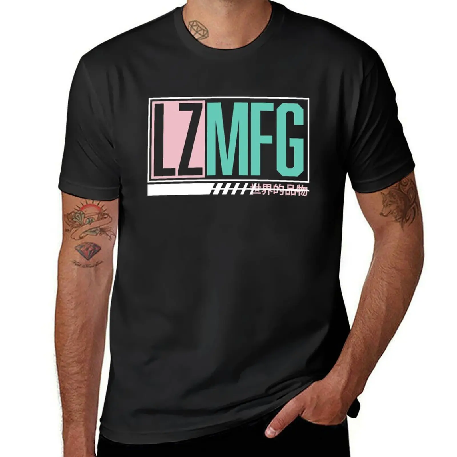 

Adam Lz Merch LZMFG T-Shirt vintage clothes heavyweights mens t shirts casual stylish