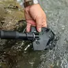 Camping Folding Survival Spade Shovel Stainless Steel Portable Field Army Shovel Engineer Shovels Snow Hoe Digging Tool 4