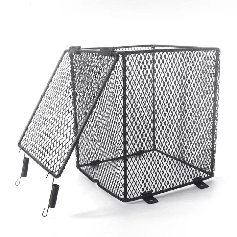 Breathable Reptile Feeding Cage Mesh Cover for Amphibian Terrarium Lizard Turtle Insect Kennel-Accessory for Reptile Care
