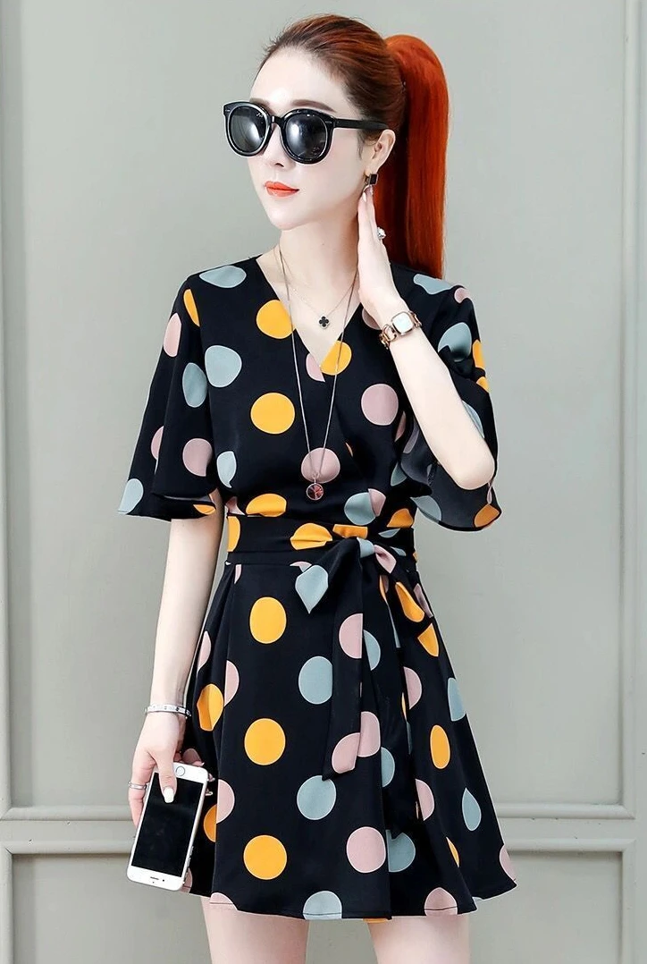 Silk Woman Dress Bandage Dresses For Women Chiffon Satin One