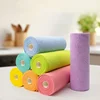 50/20pcs Reusable Cleaning Wipe Household Kitchen Cloth Microfiber Towel Rolls Dish Rags Wash Paper Towel Replacement 2