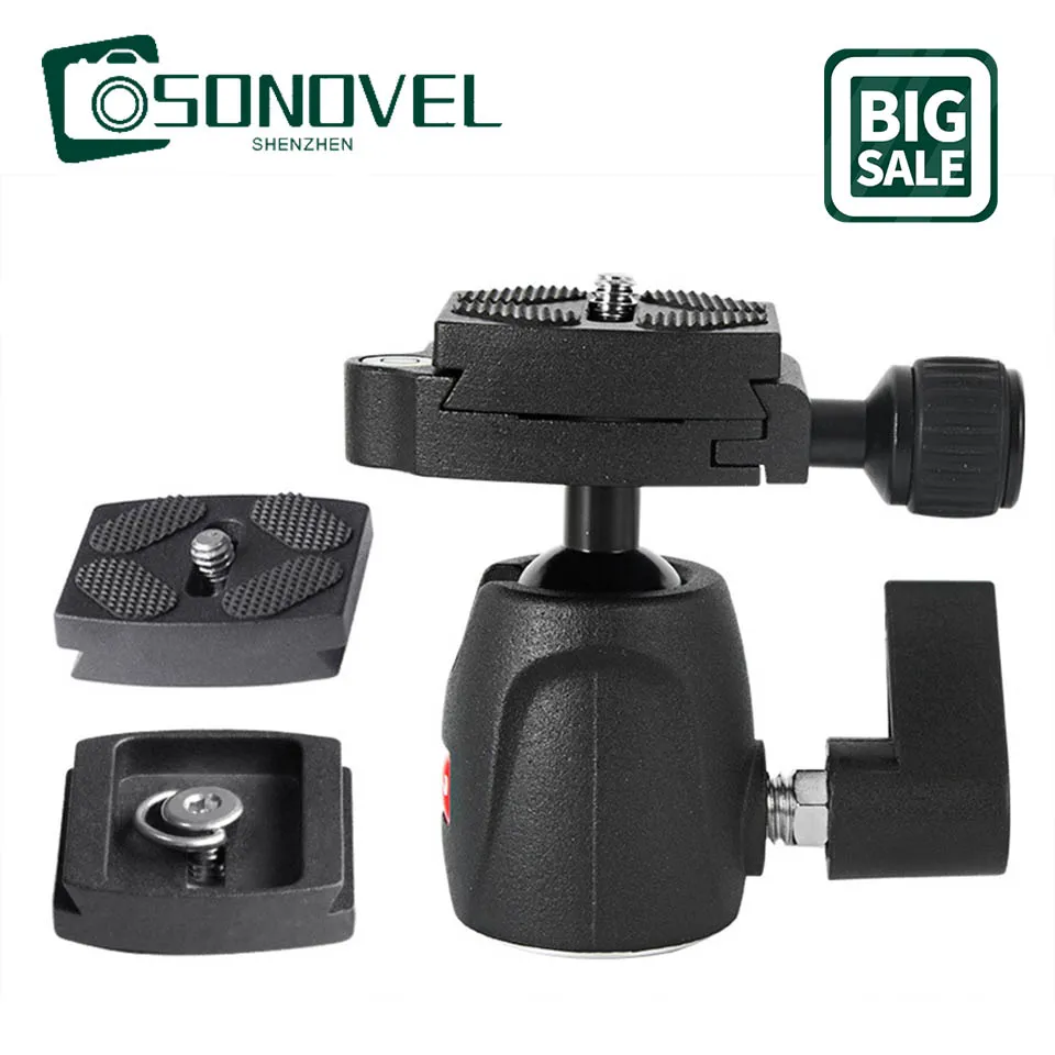 

Микро DSLR камера фотография металлический вращающийся панорамный штатив прямая трансляция кронштейн фотография маленькая сковорода головка адаптер