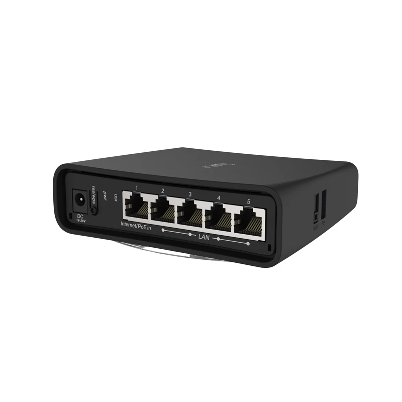 MikroTik RBD52G-5HacD2HnD-TC Wi-Fi Router HAP AC2 Dual-Concurrent 2.4/5GHz Access Point 802.11a/b/g/n/ac 5xGigabit Ethernet Port