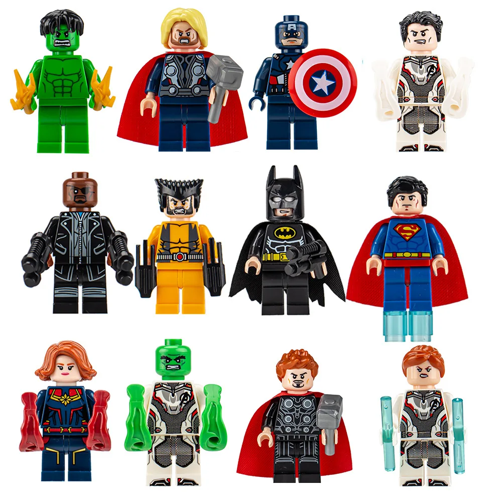 NewLeague of Legends for Building Block Doll Toys Mini Figure Toys Birthday Gifts Cartoon Character Models BuildingBlock Gift - 2