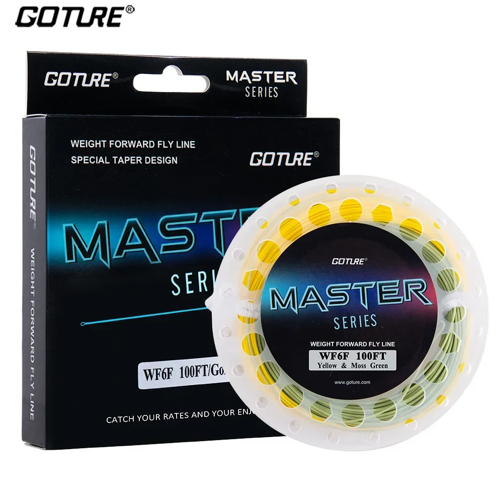 Goture MASTER-Floating Braided Fishing Lines WF2F-WF10F 90 FT 100FT Floating Upgrade Strong PVC Line For Seawater Fishing fishing line fishing tackle