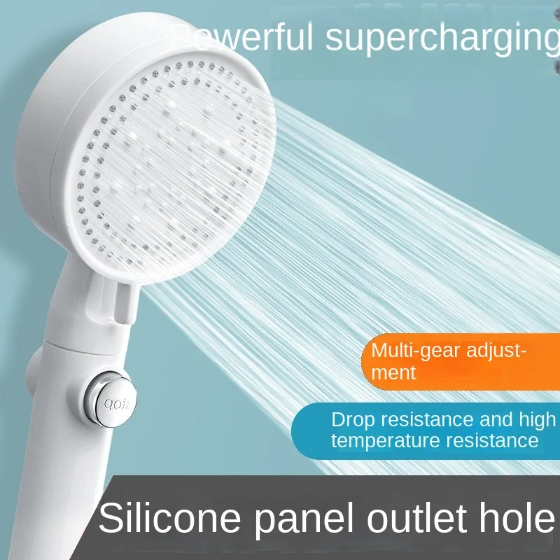 

Bath Faucets Shower Head Water Saving 4 Modes Adjustable High Pressure Showerhead Handheld Spray Bathroom Accessories