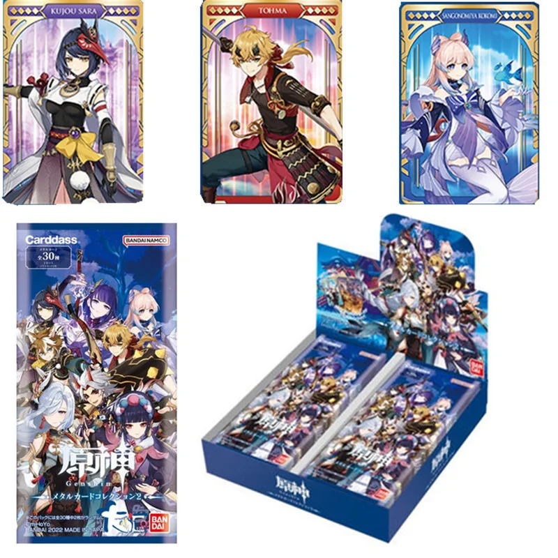 Set Game Cards Genshin Impact Genshin Gift Cards Lomo Cards Genshin