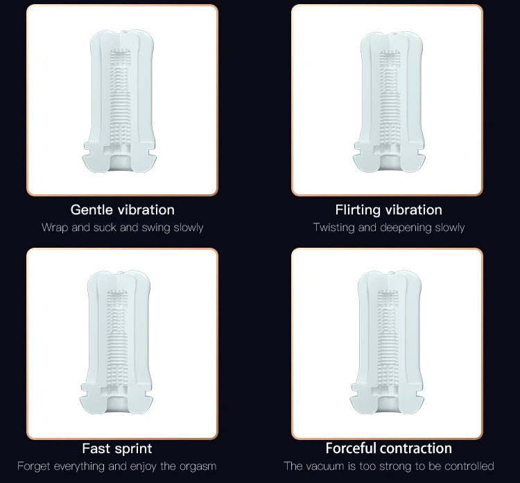 Electric Masturbation Cup For Men With Oral Suction And Vibration_voghion.com
