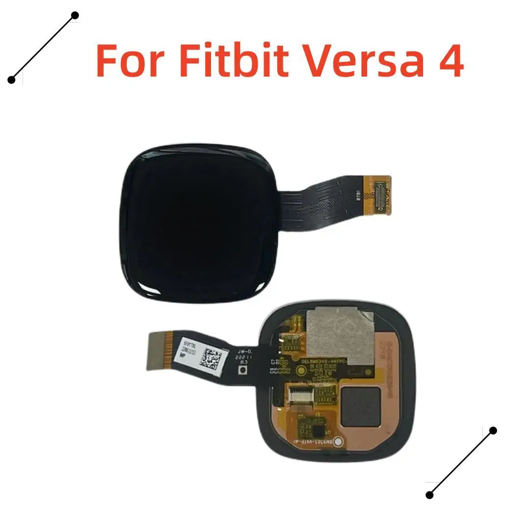 

ЖК-дисплей в сборе для Fitbit Versa 4 Sense 2, запчасти для ремонта сенсорного экрана. Совместим с Fitbit Versa 4 Sense