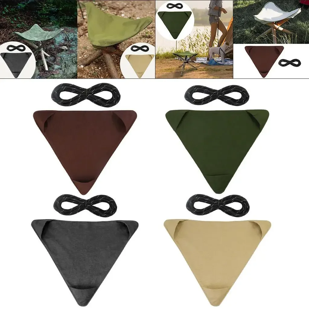 Portable Folding Camping Chair Nylon Compact Seating Outdoor Adventures