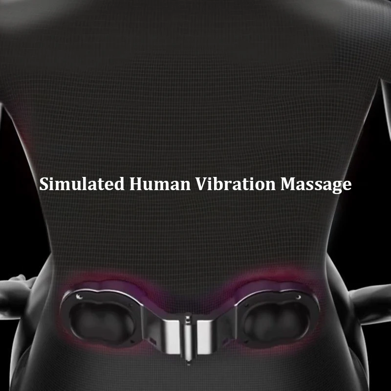 Memory Foam Electric Massage Waist Pad / Chair Cushion Set Hot Compress Relieve Soreness for Car Office Home Orthopedic Pillow massage waist pad