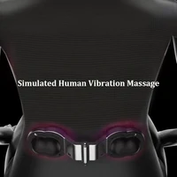 Memory Foam Electric Massage Waist Pad /Chair Cushion Set Hot Compress Relieve Soreness for Car Office Home Orthopedic Pillow 2