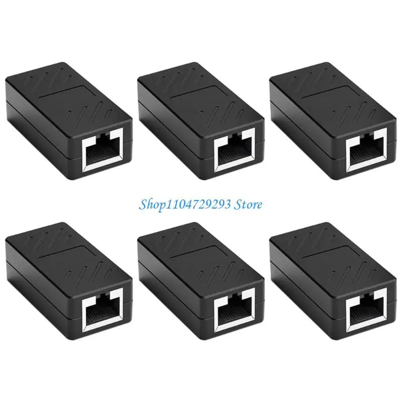 PC 설정용 Y2GD 컴팩트 RJ45 암 커플러 어댑터 1Gbps 네트워킹 신호 부스터