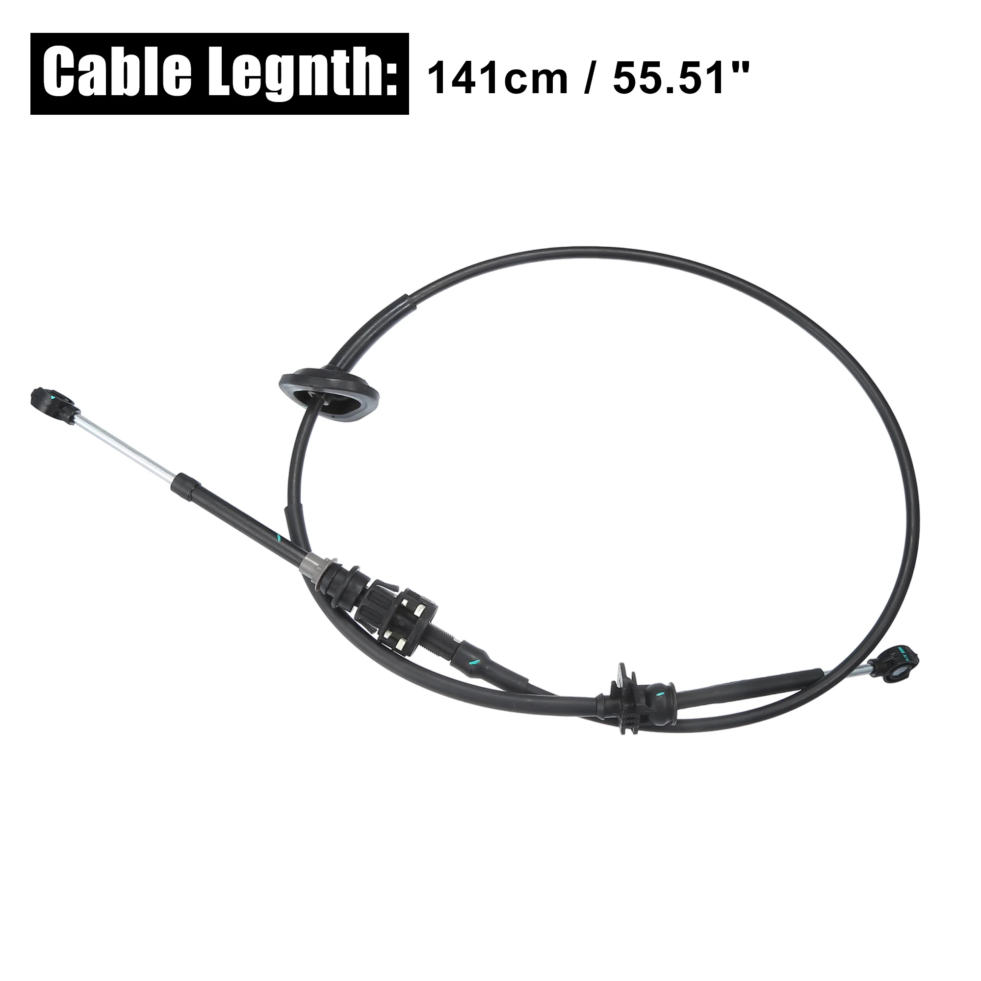 X Autohaux Gear Shifter Transmission Control Shift Cable for Ford Bronco 1992-1996 for Ford F-150 F-250 F-350 1992-1997