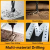 WORKSITE Customized 8" Drill Press 5 speed Solid Steel Industry Level Mini 350W Stand Benchtop Drill Press 6