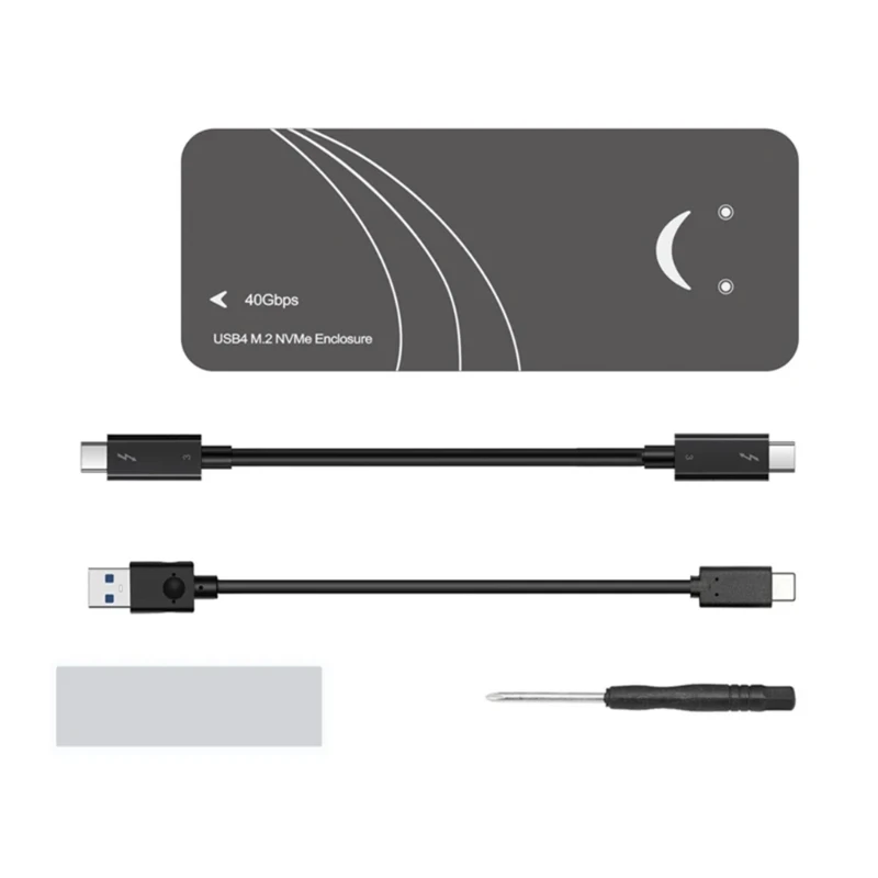 

Корпус NVME USB3.2 M.2 40 Гбит/с для ноутбуков с внешним жестким диском SSD