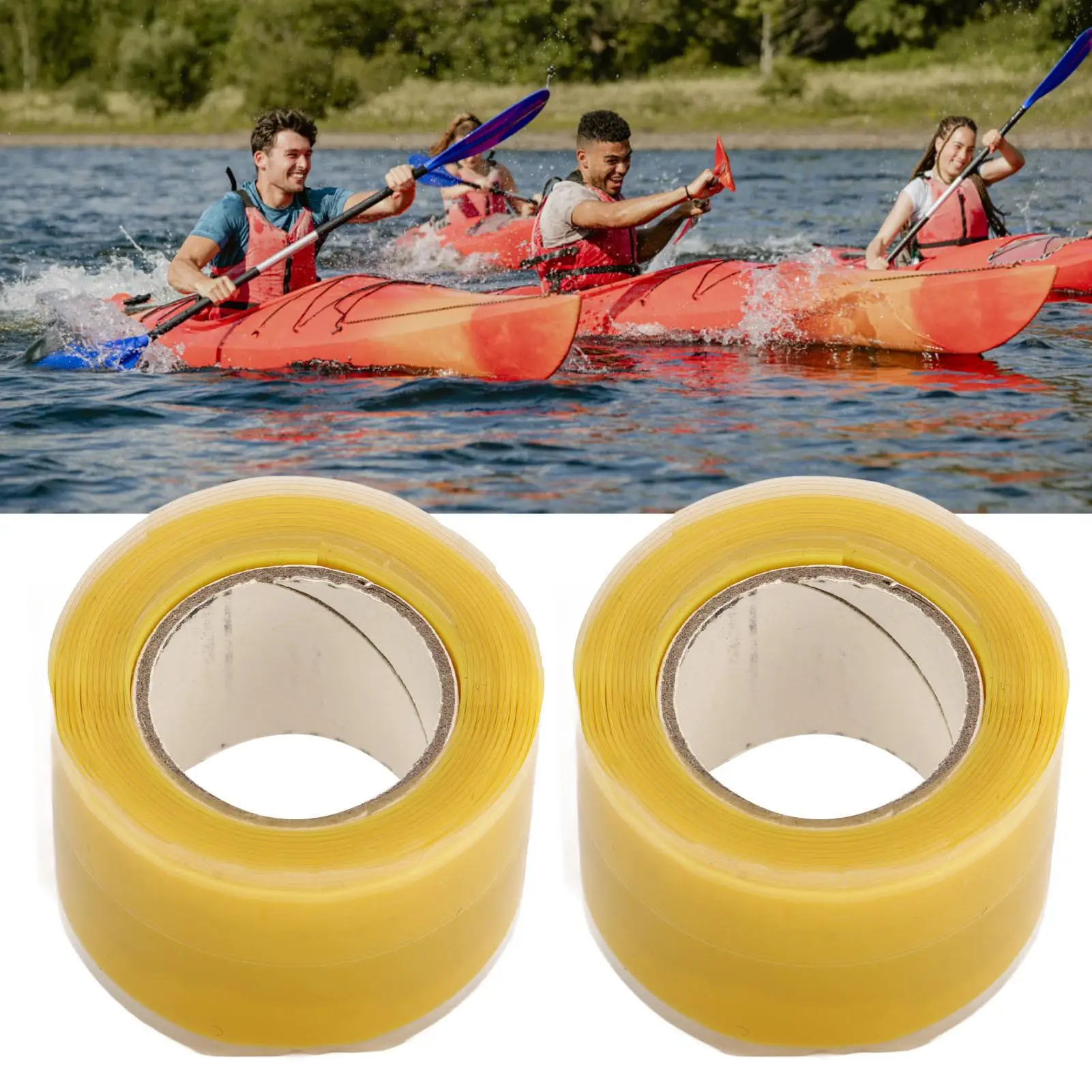 Lightweight Silicone Grip Tape-Strong Adhesive for kayak & Outdoor Use