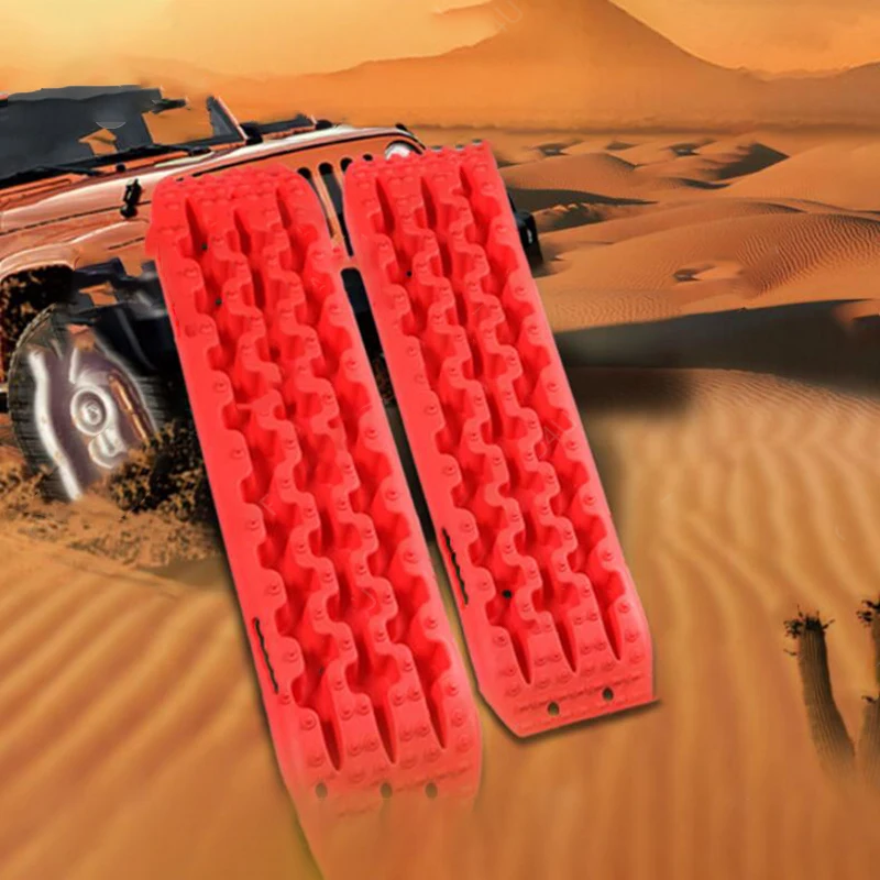 Traction Boards 10T 20T Recovery Track Offroad Snow Sand Track Mud Trax Self Rescue Anti Skiding Plate Muddy Sand Traction Assistance
