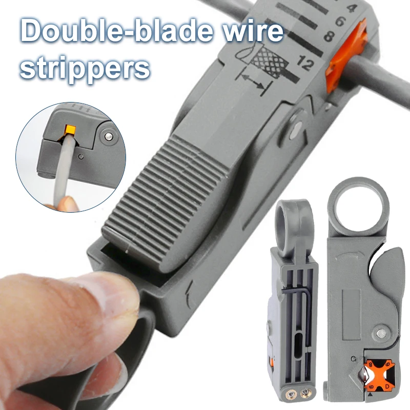 Description Picture 2 of item4/1pcs Automatic Stripping Pliers Wire Stripper Cable Wire Cutters Stripping Crimping Tool with Hexagon Wrench Tools Nippers
