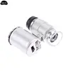 60X Illuminated Microscope Portable Handheld Jeweler Magnifier With LED Light Mini Pocket Magnifying Glass For Home And Office 3