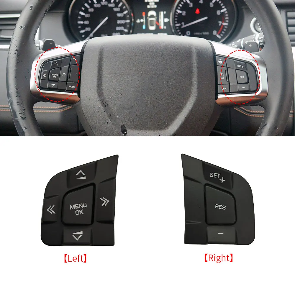 Couvercle De Couvercle De Bouton De Commutation De Commande Multifonction, Volant De Voiture, Land Rover Discovery Eelander, XF De Recrutement De Salariés