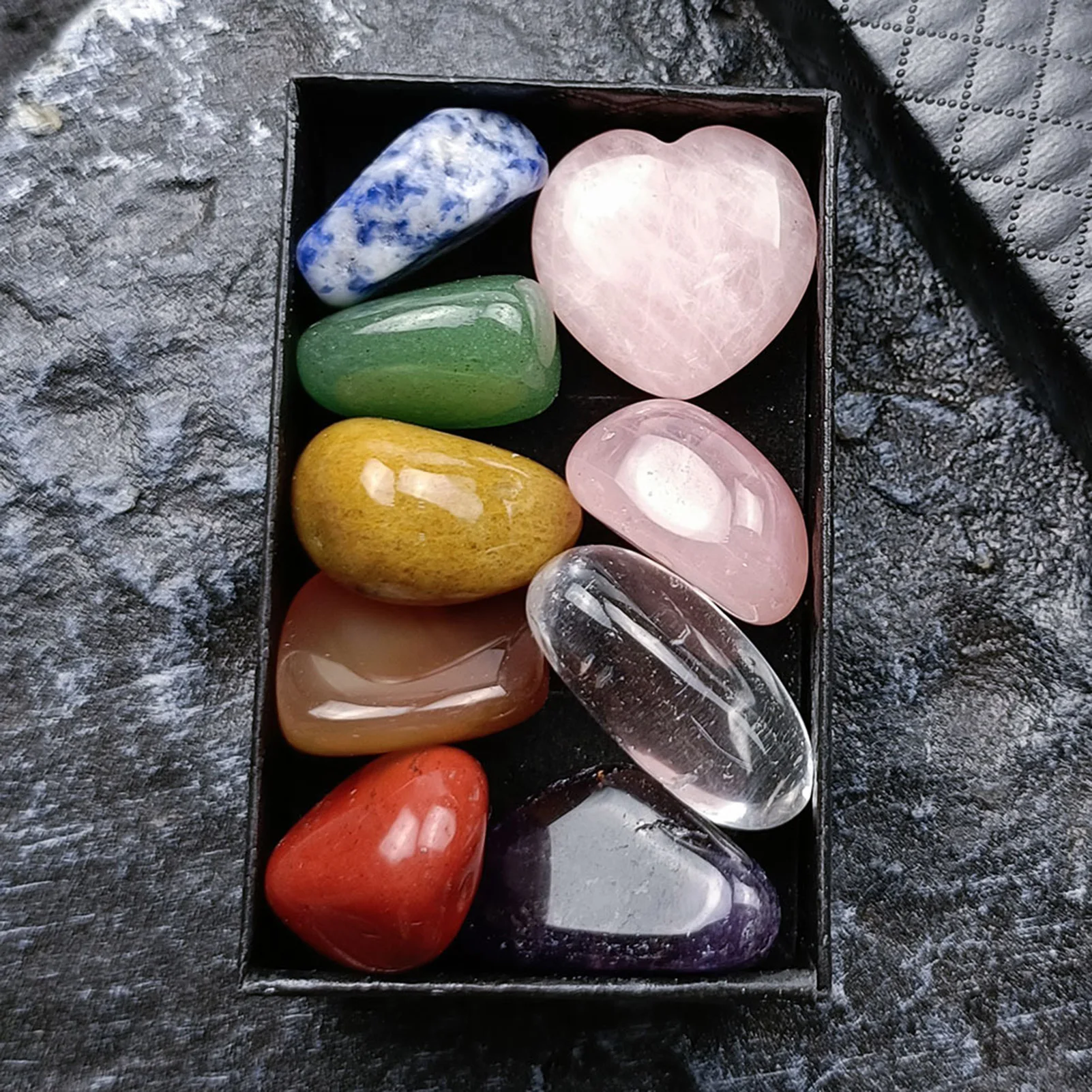 Chakra Balancing Stones, 9-piece - Image 3