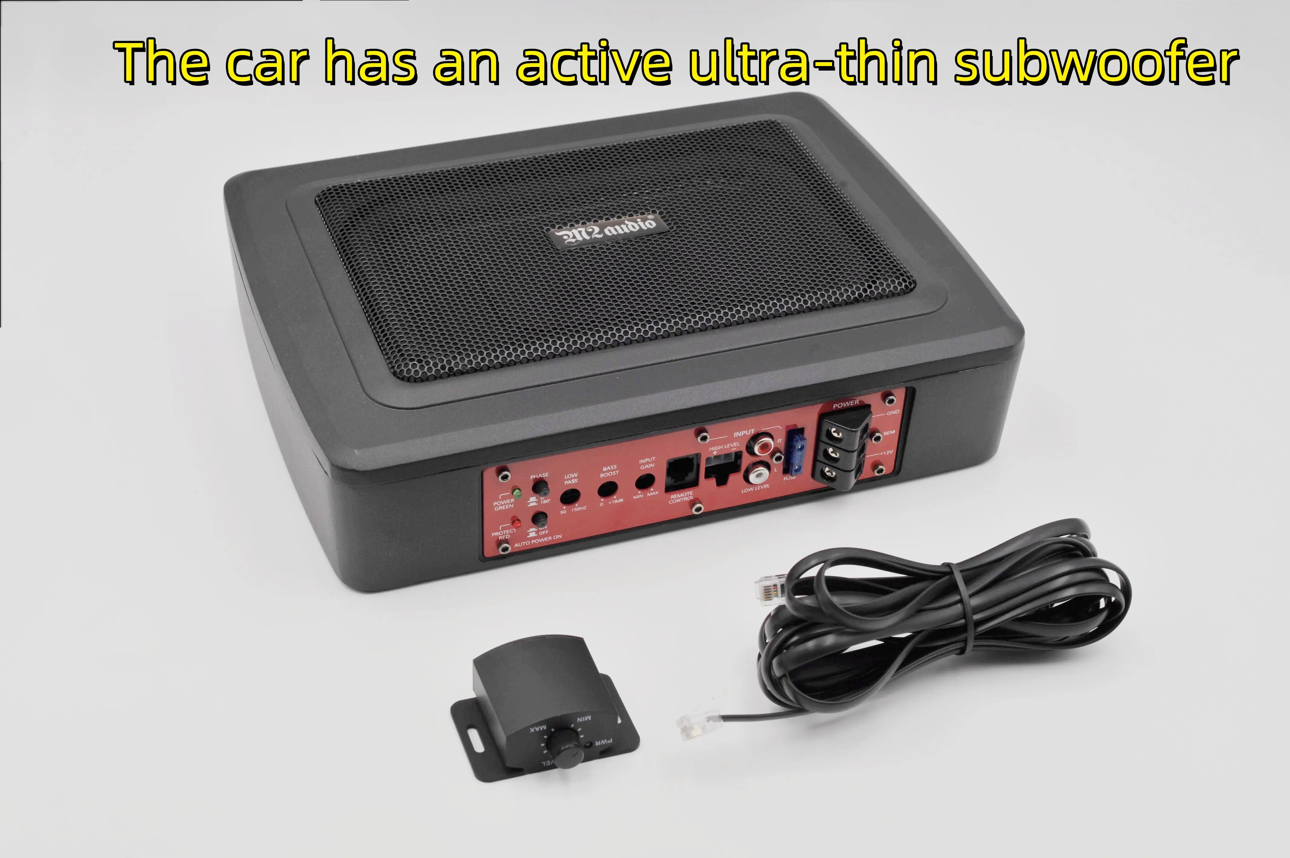 

Автомобильные аудиоколонки M2, автомобильное аудио нижнее сиденье, сабвуфер, автомобильный активный усилитель, Sub Woofe под сиденьем для автомобиля