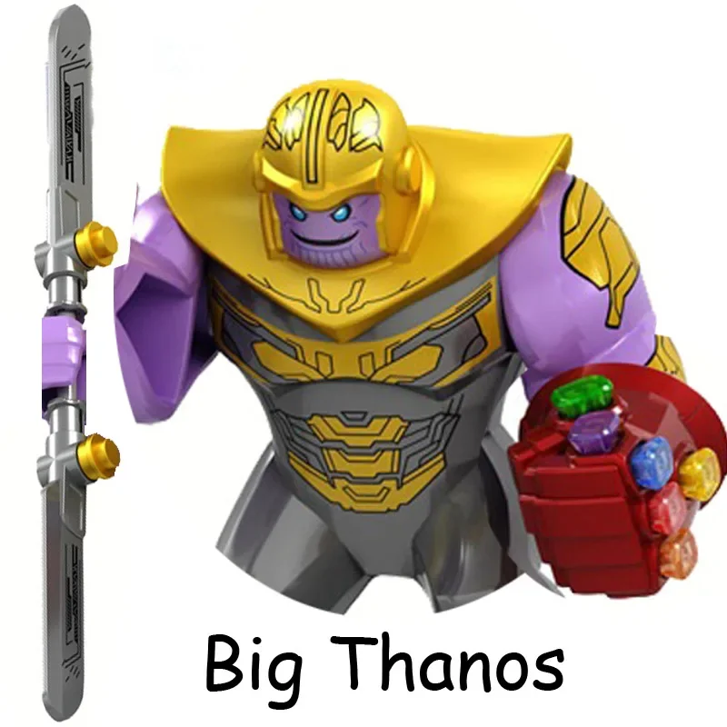 Construction Blocks Building Blocks Super Heroes Fantastic Four Thing Model Building Blocks Enlighten Action Figure Bricks Toys Children