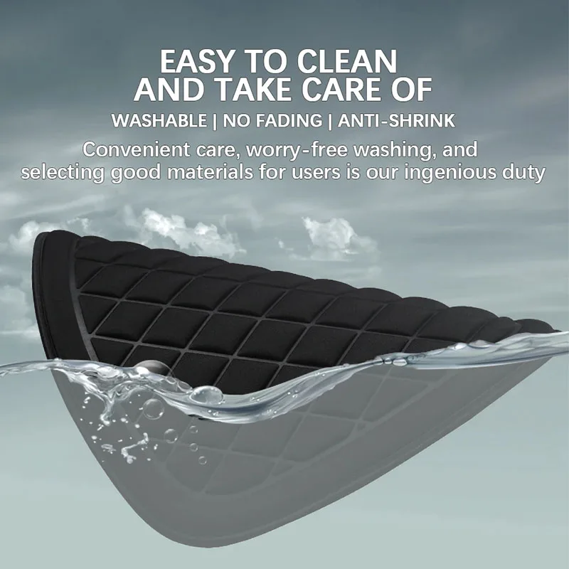 Washable Universal Car Seat Cushion Car Seat Cushion Breathable Non-Slip  with Comfort Memory Foam for Vehicles Office Chair Hom 3