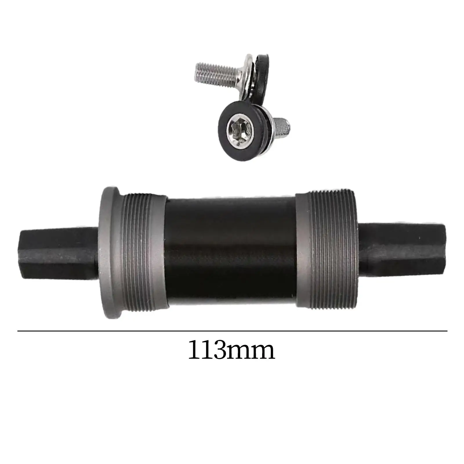 Herramientas de rodamientos de bicicleta cónicos cuadrados para bicicleta, soporte inferior para bicicleta fácil de instalar, piezas de bicicleta para manivela de husillo cónico cuadrado