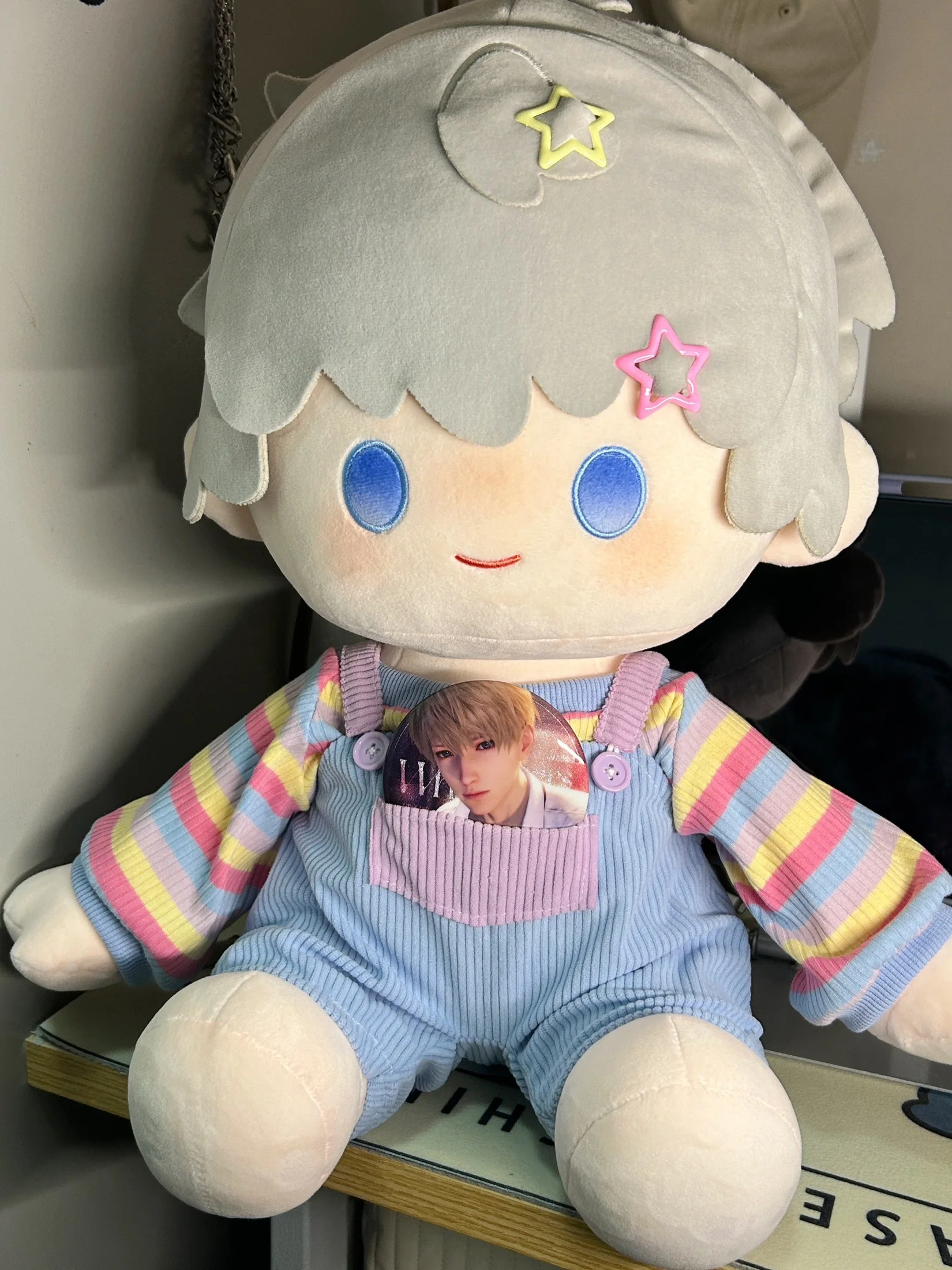Love and Deepspace Caleb Xavier Zayne Rafayel ralayo Sylus 40cm Cotton Doll Clothes T-shirt Strap Pants Clothing Accessories