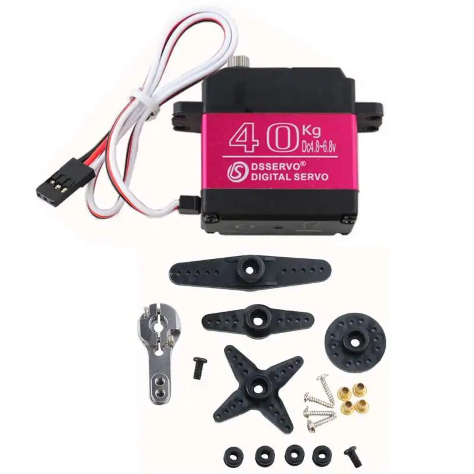 Servomoteur DS3240 40KG IP66 étanche pour RC 1/8 1/10