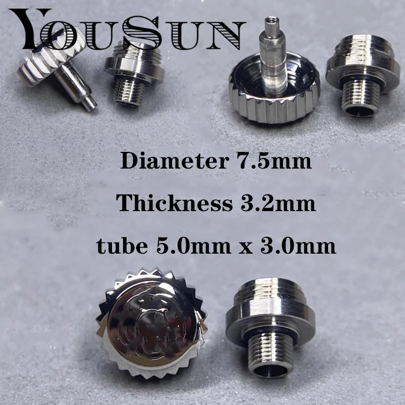 Per Tudor Blackbay Watch Testa Di Bloccaggio A Vite Corona 7.5Mm Con Accessori Per Tubi Da 5.0Mm