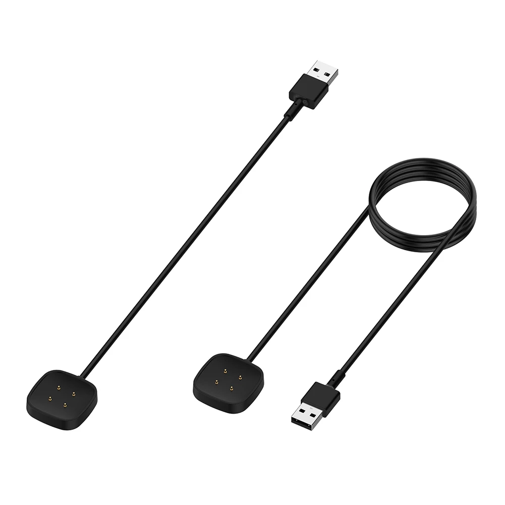 스마트 워치 팔찌 마그네틱 충전기 도크 베이스, Fitbit Versa 3, Fitbit Sense, 실용적인 다기능 충전 케이블