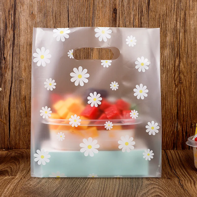 

50pc Flat Plastic Bags Transparent Simple Jewelry Earrings Wedding Party Gift Packaging Bag Clothing Store Shopping Bag