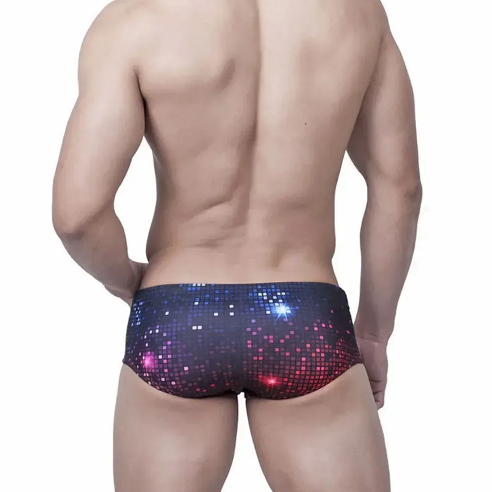 Sexy Swimwear Swim Brief Bikini Boxer Trunks Men Swimsuits Brazilian Cut Bathing Suit Quick Dry Boardshorts Surf Beach Shorts