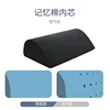 Outdoor Travel Protable Half Moon Bolster Semi-roll Foam Neck Pain Pad Support Lumbar Ankle Memory Relief Pillow 5