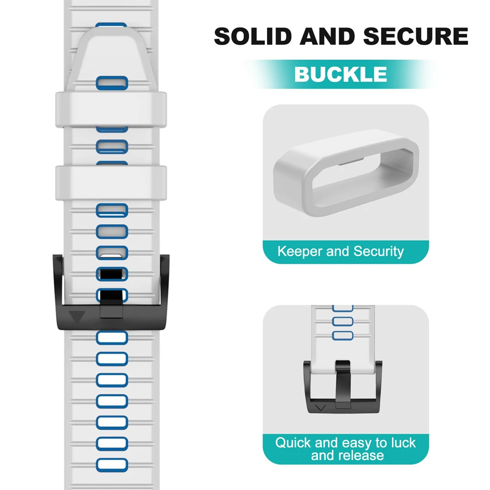 Premium QuickFit Silicone Watch Strap | 22mm & 26mm | Universal Fit