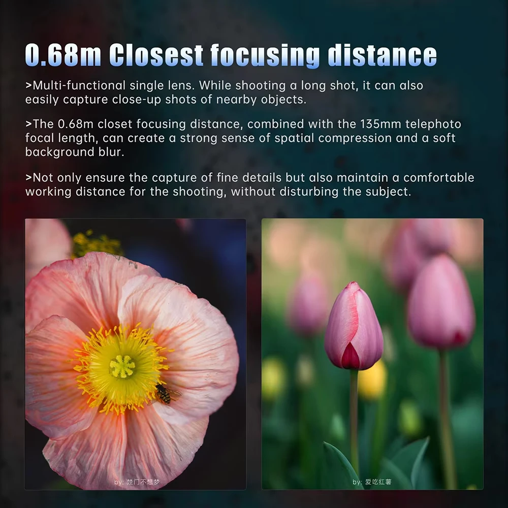 7artisans AF 135mm F1.8 MAX 카메라 렌즈 풀프레임 인물 사진용 대구경 망원 렌즈 (니콘 Z 마운트 Z30 Zfc Z5 II Z6 III 호환)