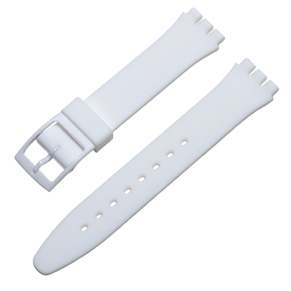 Colorful Silicone Sports Watch Strap - Durable Rubber Replacement Band