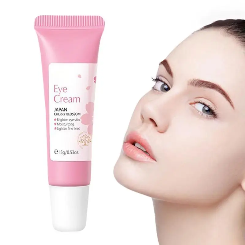 

Skin Care Eye Cream 15g Cherry Blossom Eye Moisturizer Cream Refreshing Texture Eye Care Tool Gifts For Birthdays Anniversaries