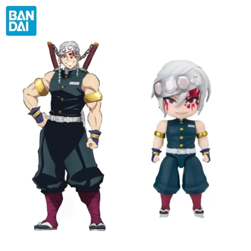 

Mini Slayer Action Figure Uzui Anime Figuarts Collectible Gift Figure For Tengen Original Kids Toys Bandai Model Demon Ornaments