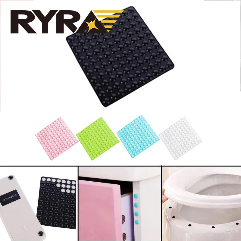 Rubber Damper Self Adhesive Door Stopper Furniture Pads Cabinet Bumpers Kitchen Robots Adhesive Silicone Stops Silicone Pad silicone furniture pads rubber furniture pads silicone door stoppers rubber door stoppers
