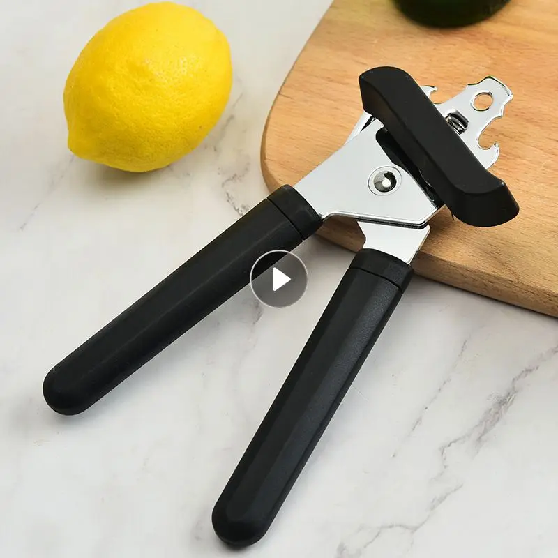 

Manual Can Opener Multifunction Knife For Cans Lid Professional Stainless Steel Kitchen Gadget Can Opener Ergonomic Kitchen Tool
