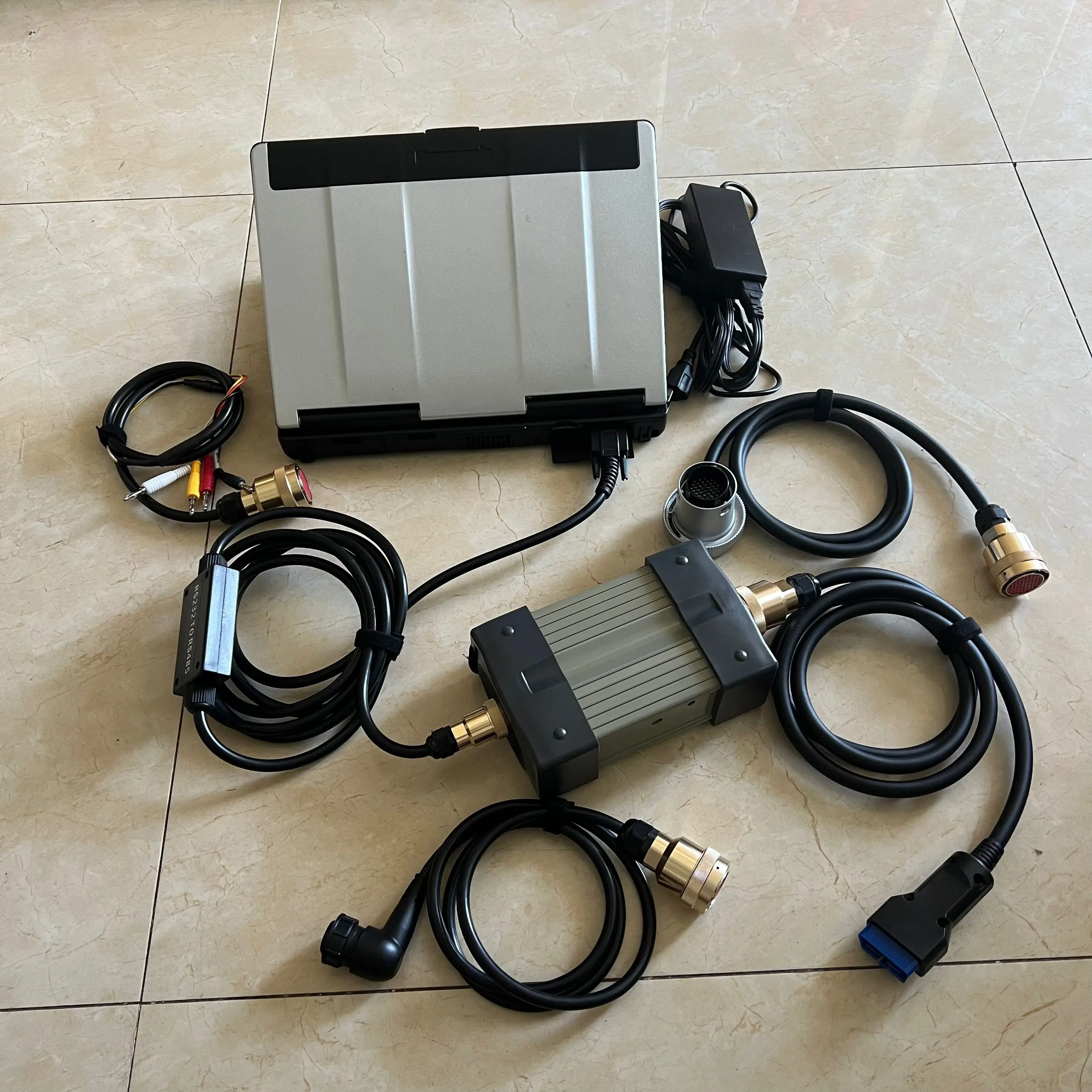 

Диагностический мультиплексор Mb Star C3, 38 контактный кабель OBD SSD, полный комплект программного обеспечения для ноутбука CF53 I5 8G для автомобилей и грузовиков, готов к использованию
