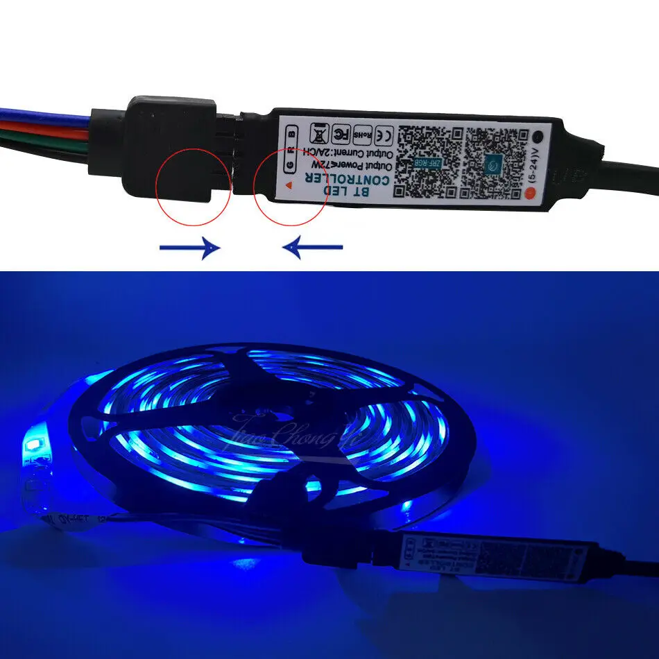 DC5-24V USB/DC Mini Bluetooth-compatible Smart Phone APP Controller Wireless Control For 5050 3528 RGB LED Strip Light rgb led controller led strip controller rgb controller wireless controller led controller
