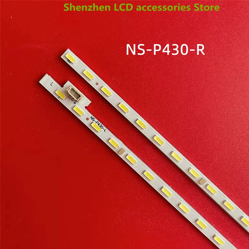 LCD TV backlight Suitable for PPTV-43P1S 43P strip light X90B001610100000BF X90B0016 NS-P430-R 470MM